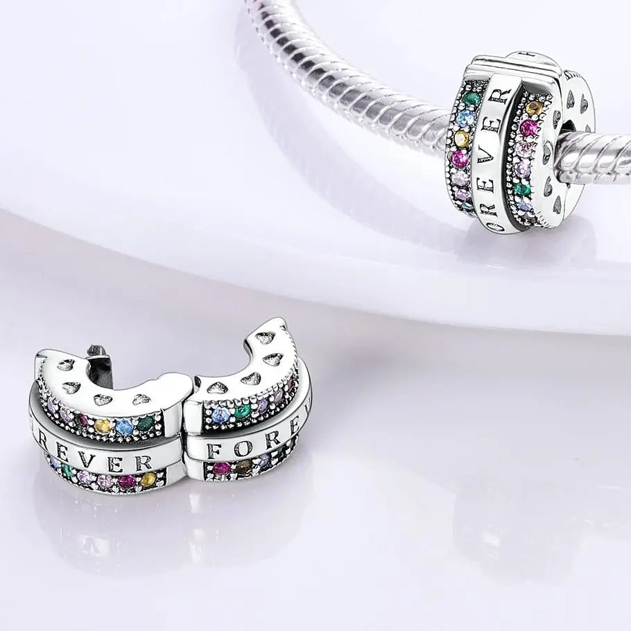 Hot Sale 925 Silver Charms Beads Fit Original Pan Bracelet Making for Woman Jewelry Fashion Pendant