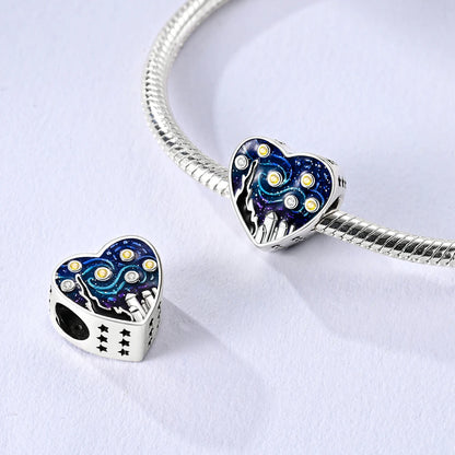 Hot Sale 925 Silver Charms Beads Fit Original Pan Bracelet Making for Woman Jewelry Fashion Pendant