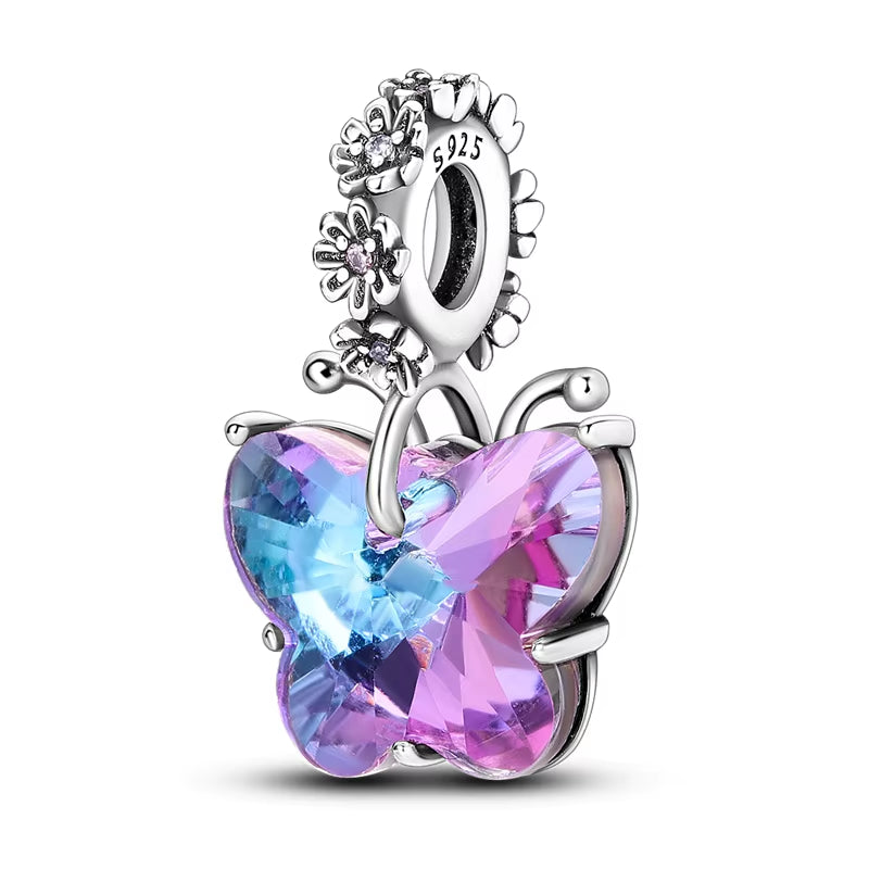 Hot Sale 925 Silver Charms Beads Fit Original Pan Bracelet Making for Woman Jewelry Fashion Pendant