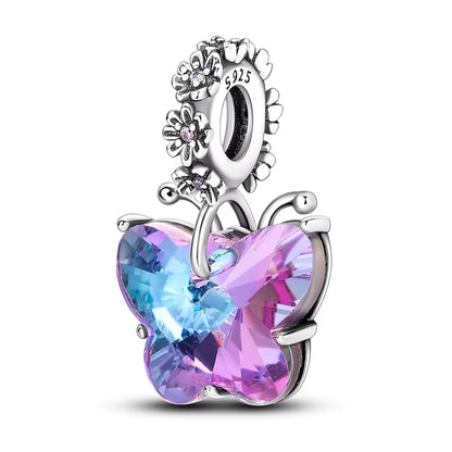 Hot Sale 925 Silver Charms Beads Fit Original Pan Bracelet Making for Woman Jewelry Fashion Pendant