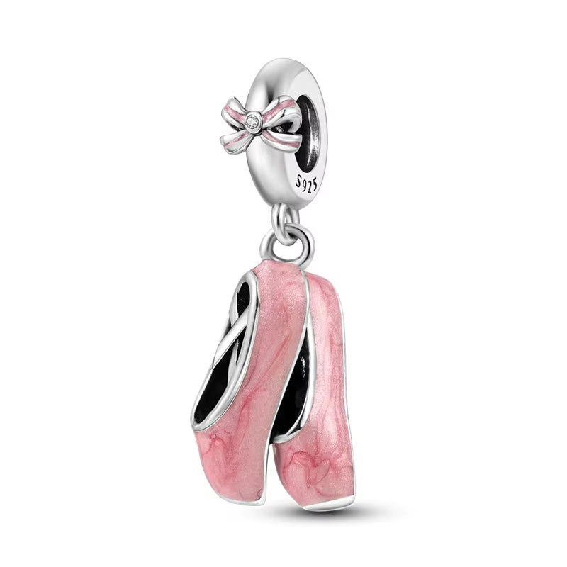Hot Sale 925 Silver Charms Beads Fit Original Pan Bracelet Making for Woman Jewelry Fashion Pendant