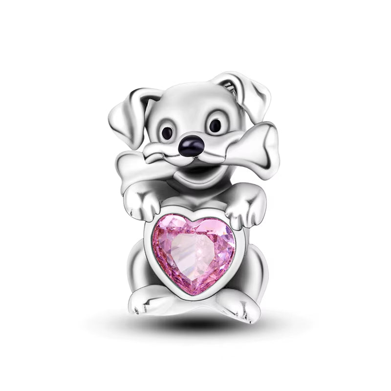 Hot Sale 925 Silver Charms Beads Fit Original Pan Bracelet Making for Woman Jewelry Fashion Pendant